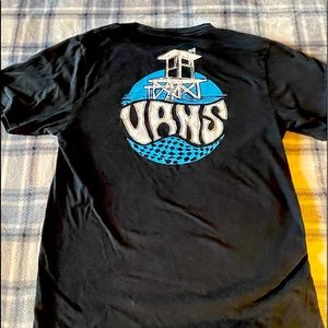 Youth XL Vans Black Tee